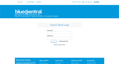 Desktop Screenshot of control.bluecentral.com